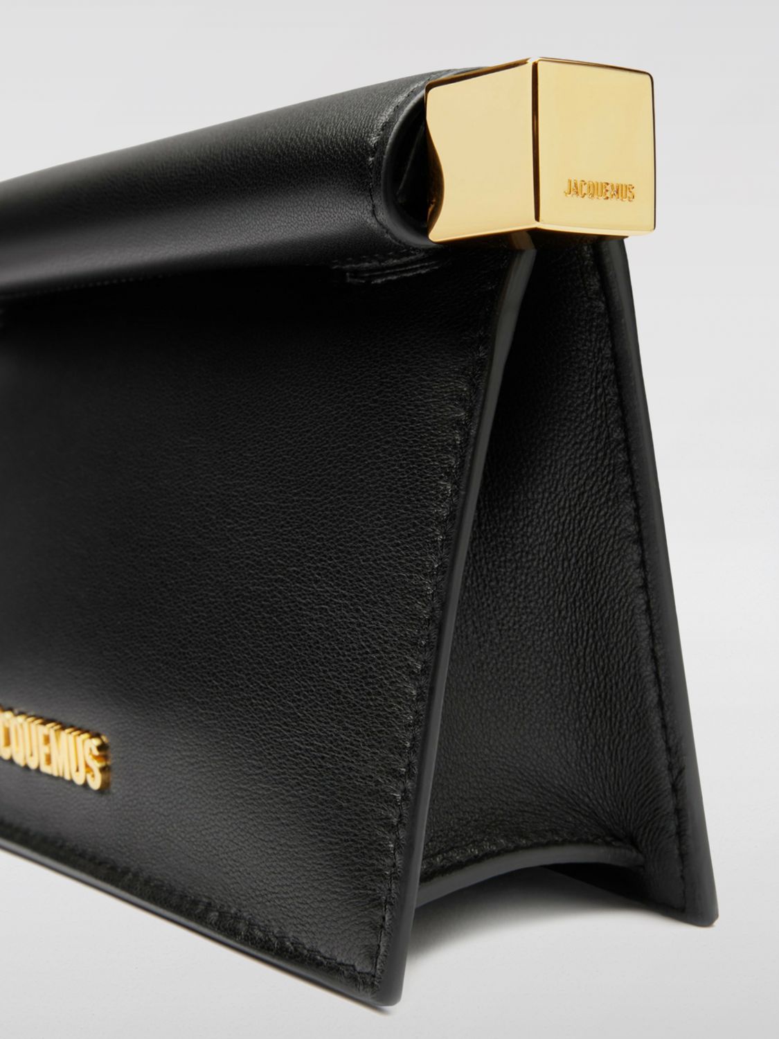 JACQUEMUS CLUTCH: Clutch woman Jacquemus, Black - Img 4