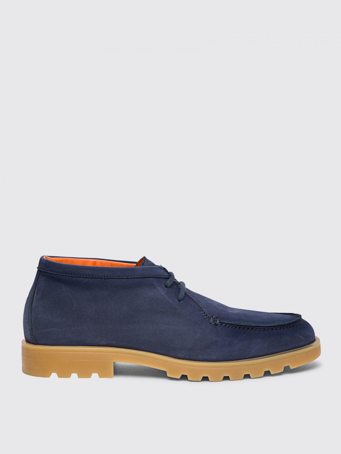 SANTONI BOOTS: Boots men Santoni, Blue - Img 1