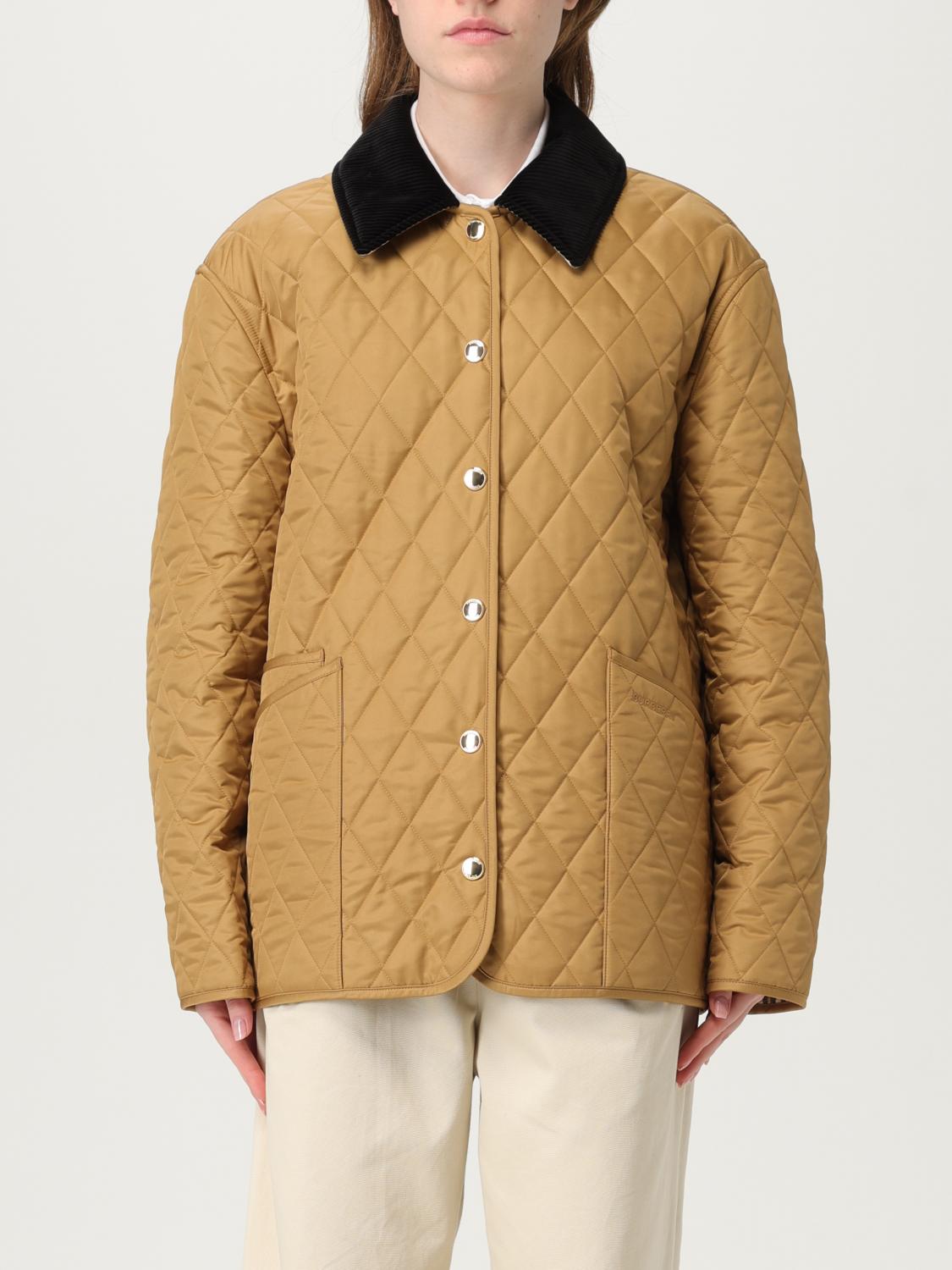 BURBERRY GIACCA: Giacca trapuntata Burberry in poliestere, Nudo - Img 1
