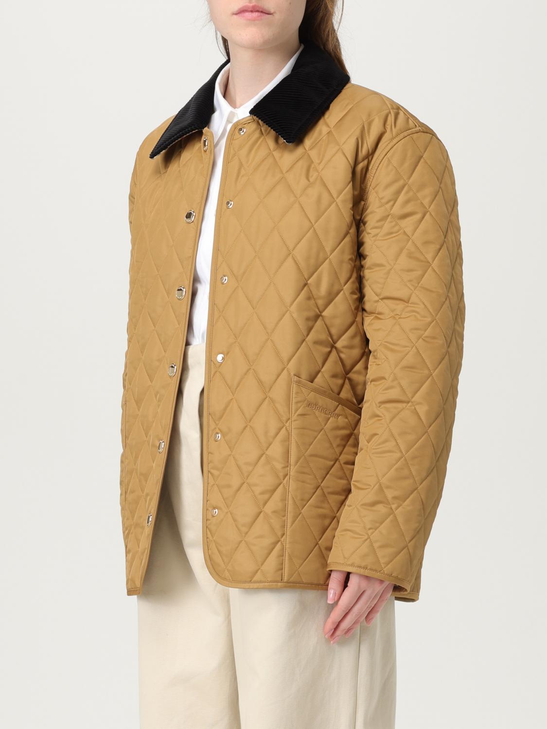 BURBERRY GIACCA: Giacca trapuntata Burberry in poliestere, Nudo - Img 3