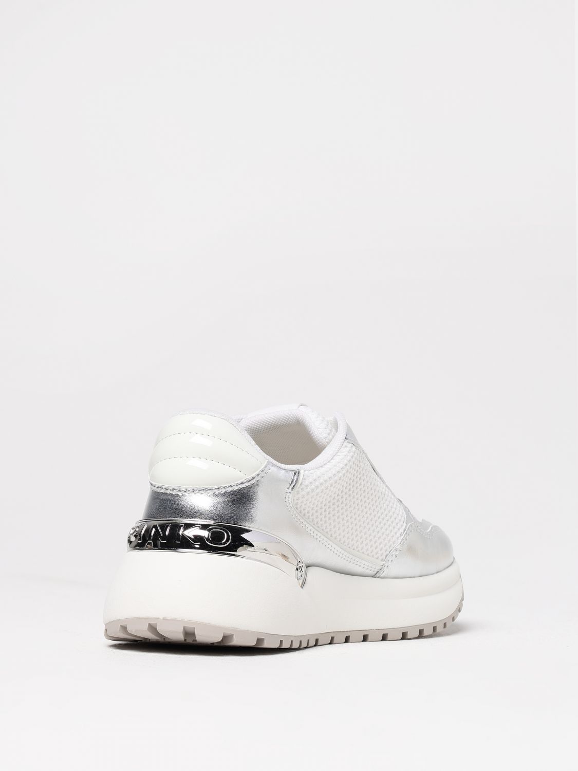 PINKO SNEAKERS: Sneakers woman Pinko, White - Img 3