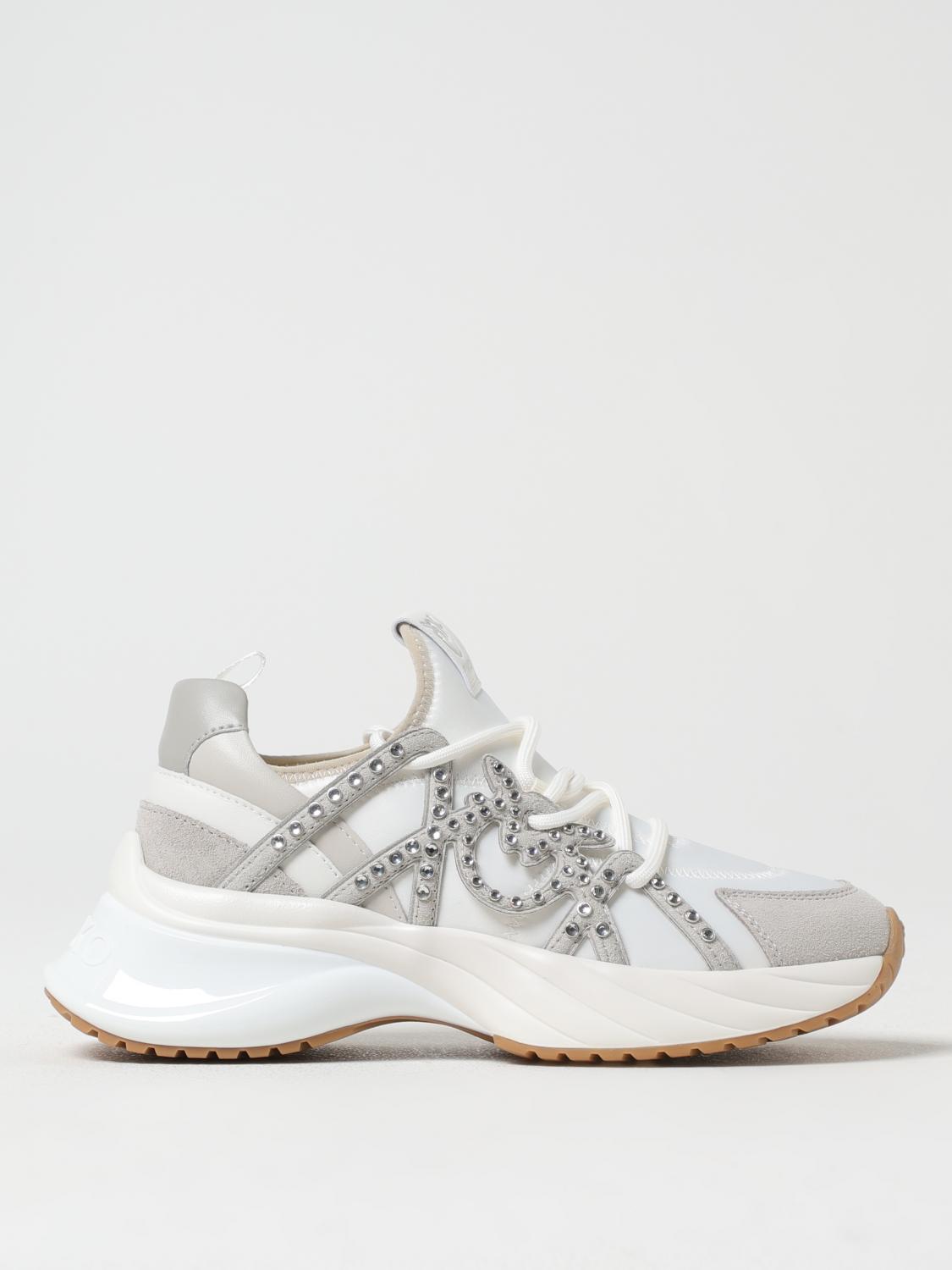 PINKO SNEAKERS: Sneakers woman Pinko, White - Img 1