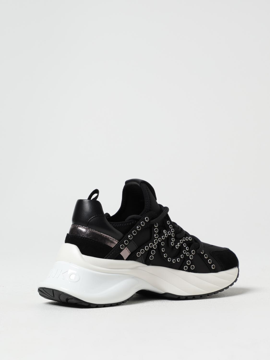 PINKO SNEAKERS: Sneakers woman Pinko, Black - Img 3