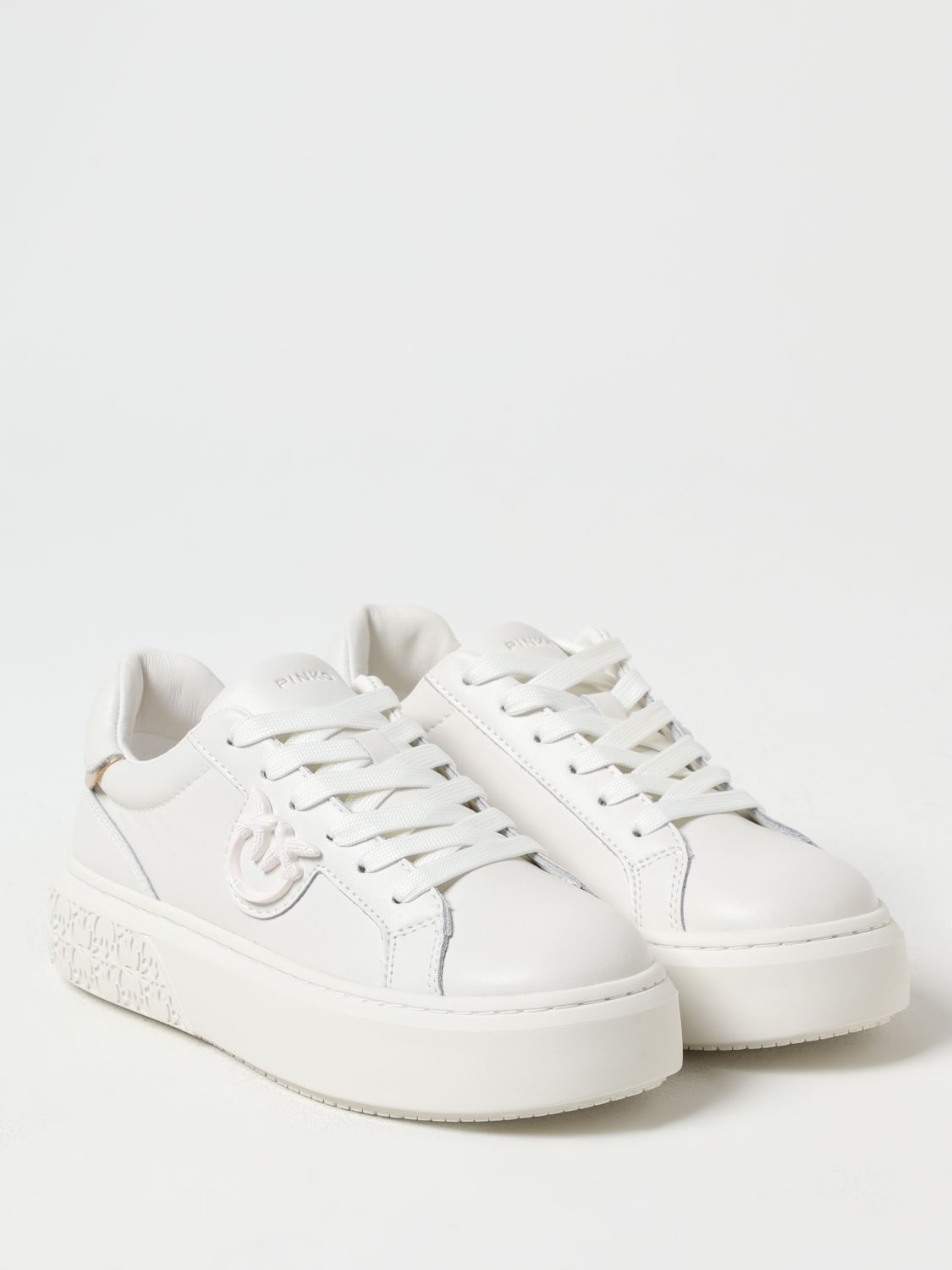 PINKO SNEAKERS: Sneakers woman Pinko, White - Img 2