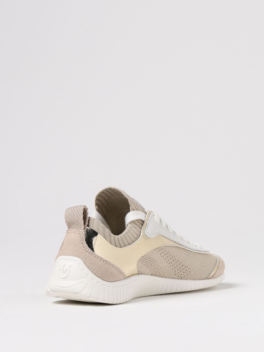 PINKO SNEAKERS: Sneakers woman Pinko, Beige - Img 3