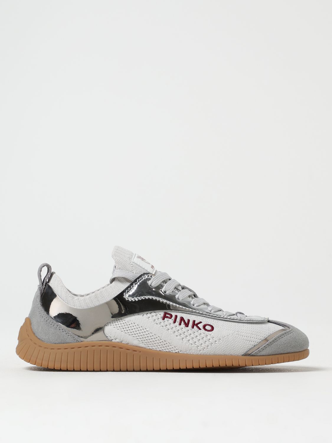 PINKO SNEAKERS: Sneakers woman Pinko, Silver - Img 1