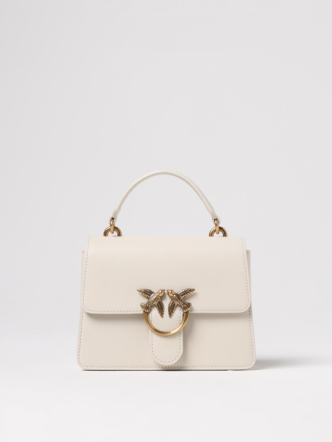 PINKO BOLSO DE MANO: Bolso de mano mujer Pinko, Blanco - Img 1