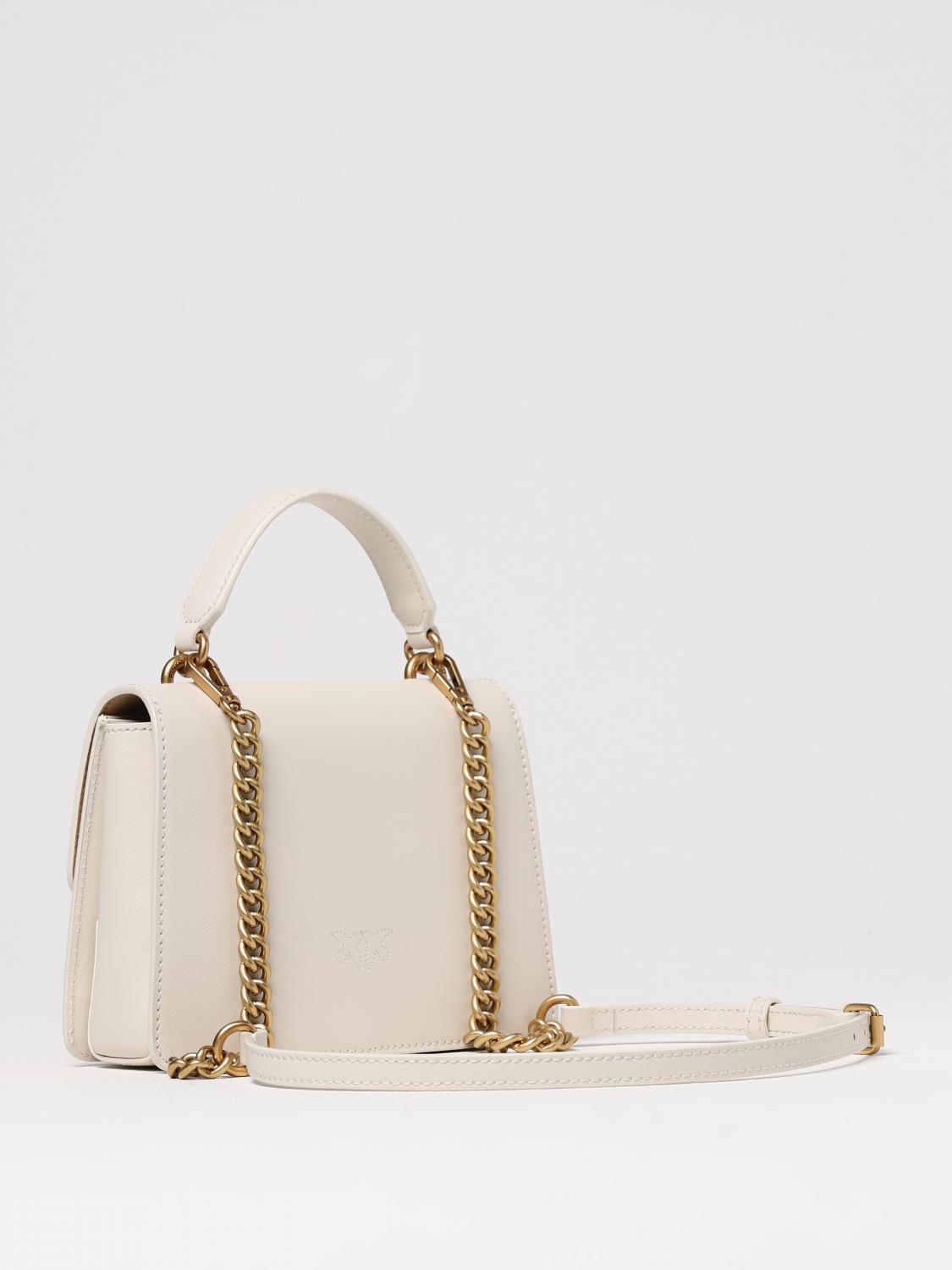 PINKO BOLSO DE MANO: Bolso de mano mujer Pinko, Blanco - Img 2