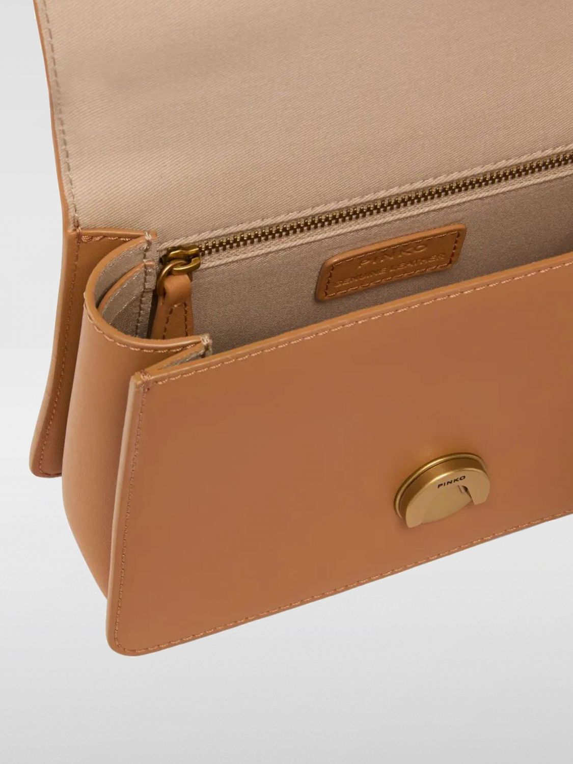 PINKO MINI BAG: Handbag woman Pinko, Camel - Img 4