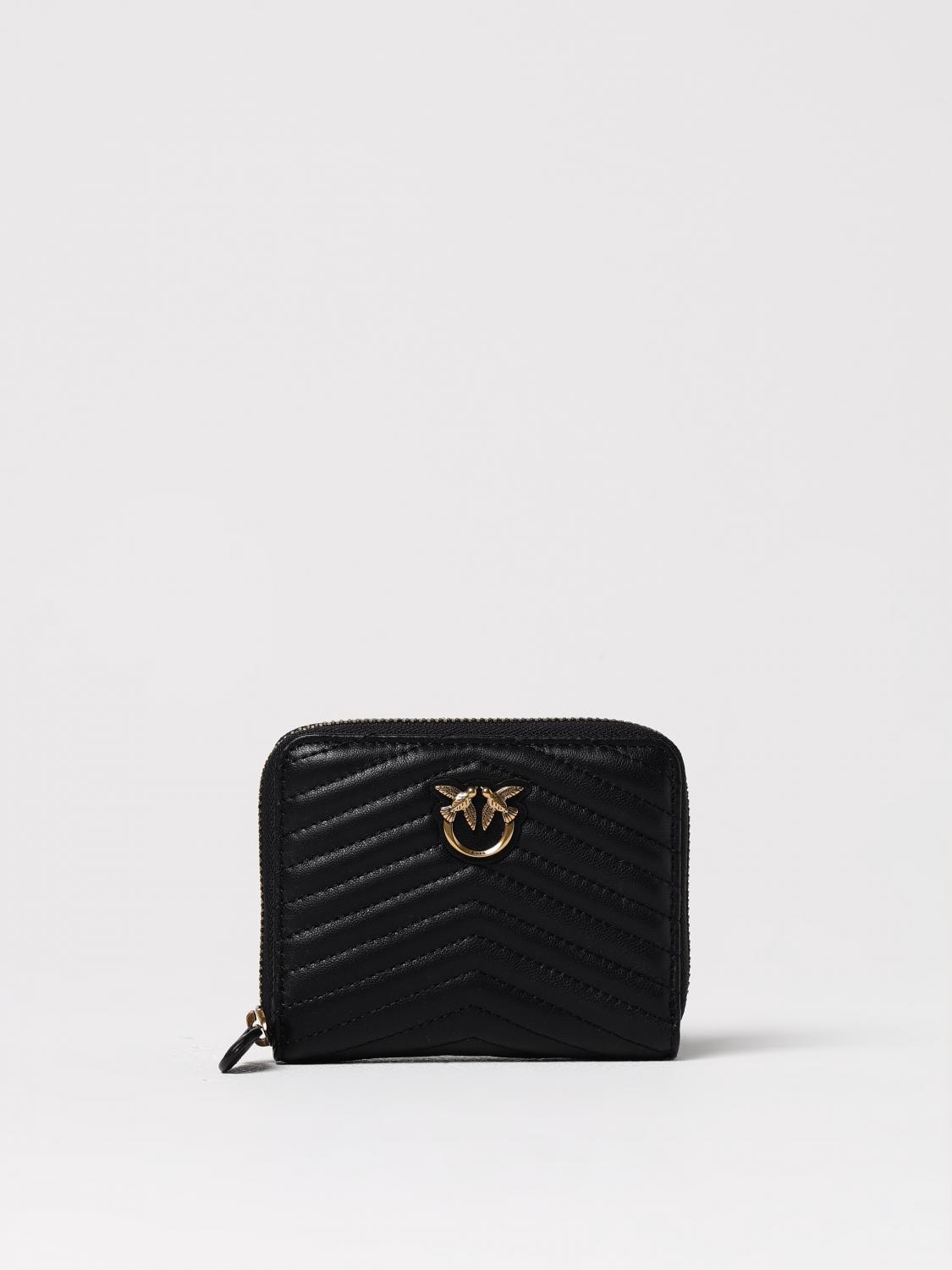 PINKO WALLET: Wallet woman Pinko, Black - Img 1