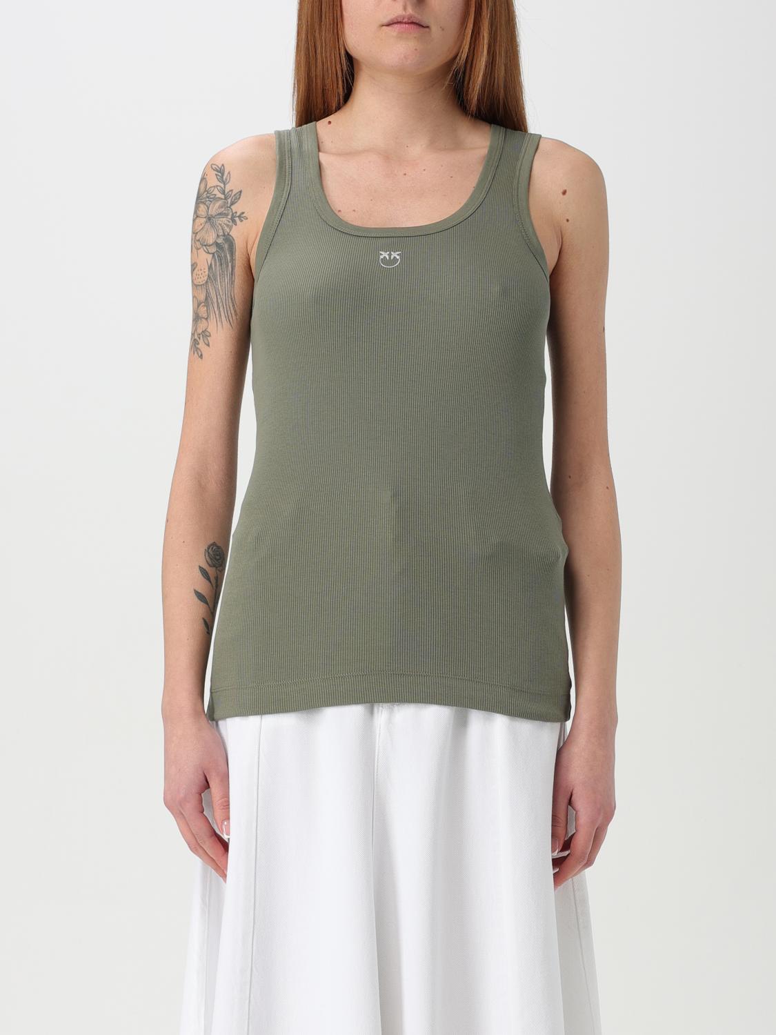 PINKO T-SHIRT: Top woman Pinko, Green - Img 1