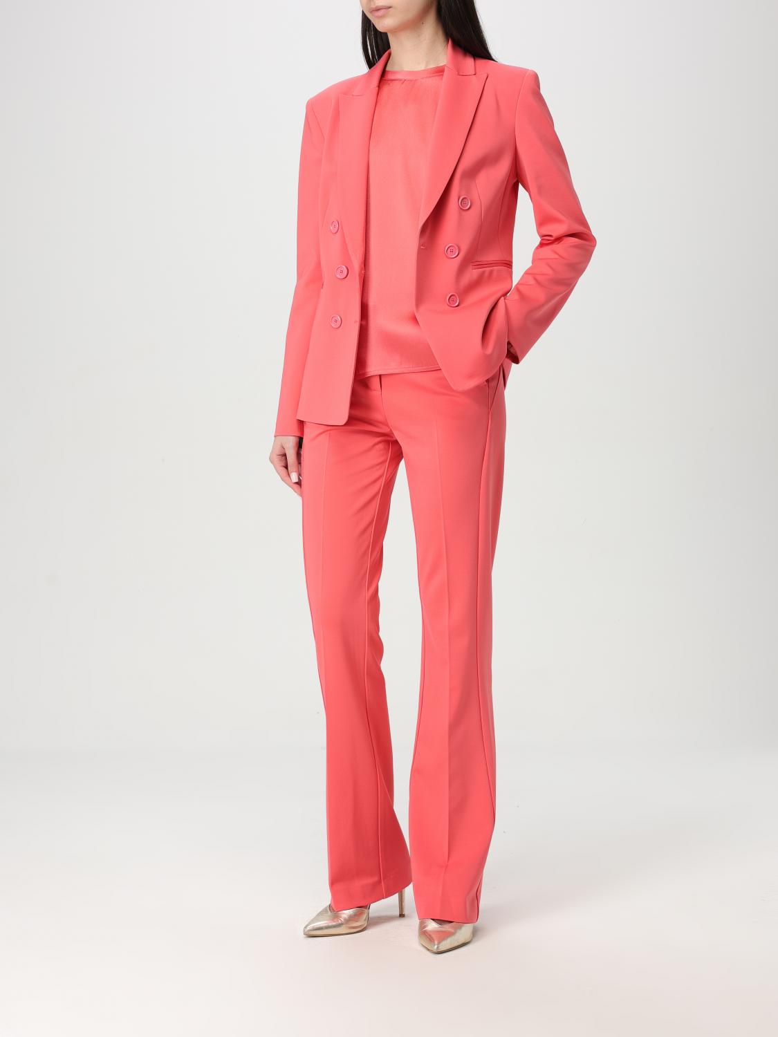 PINKO PANTALONI: Pantalone Pinko in misto viscosa , Corallo - Img 2