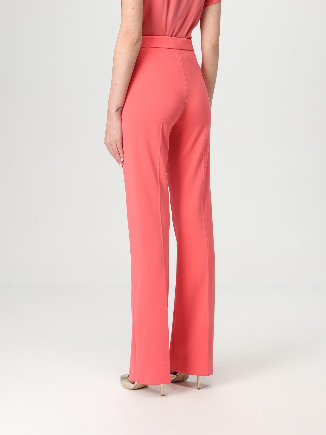 PINKO PANTALONI: Pantalone Pinko in misto viscosa , Corallo - Img 3
