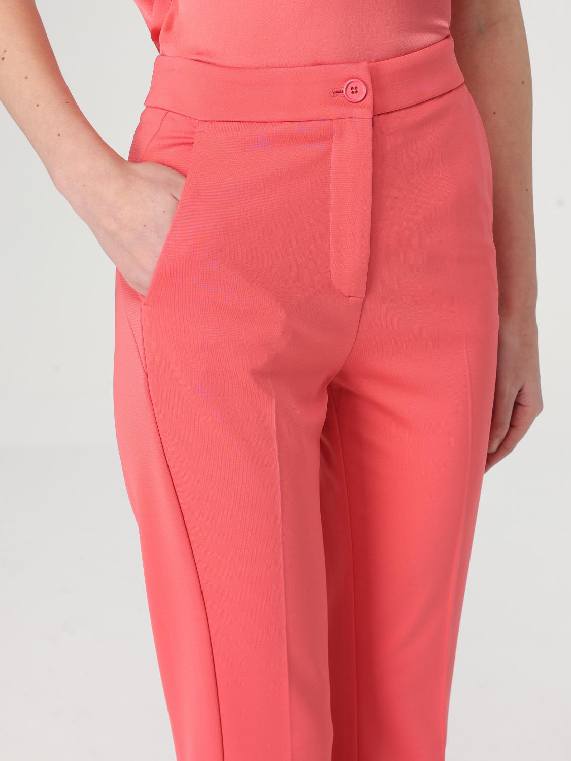 PINKO PANTALONI: Pantalone Pinko in misto viscosa , Corallo - Img 4