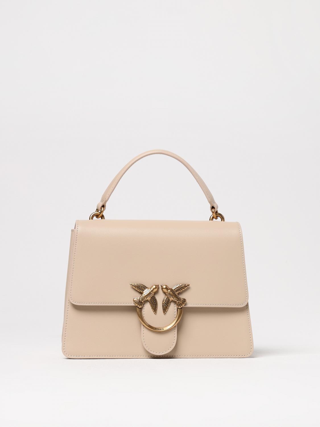 PINKO HANDBAG: Handbag woman Pinko, Beige - Img 1