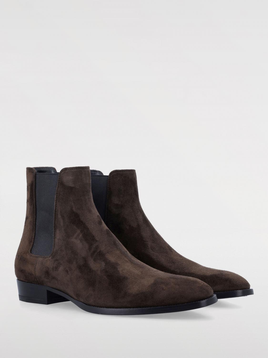 SAINT LAURENT BOOT: Boots men Saint Laurent, Brown - Img 2