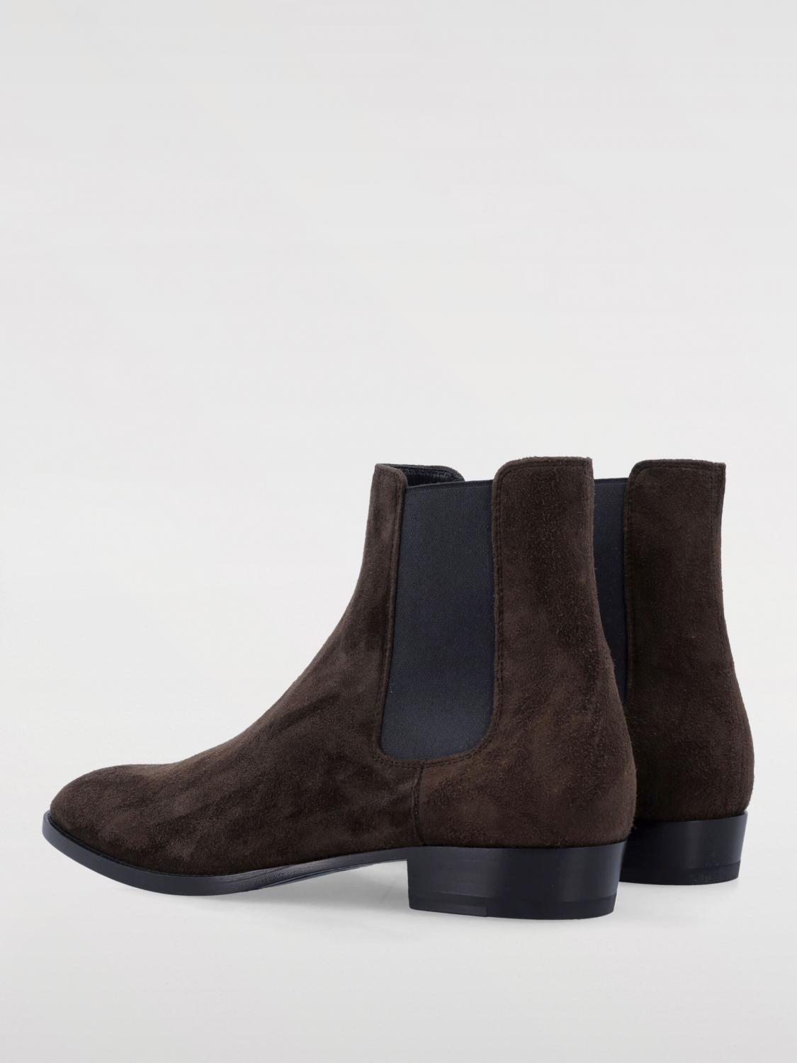 SAINT LAURENT BOOT: Boots men Saint Laurent, Brown - Img 3