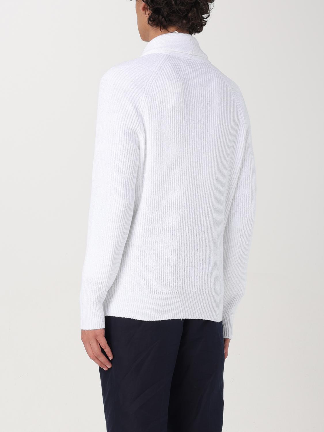 BRUNELLO CUCINELLI CARDIGAN: Sweater men Brunello Cucinelli, White - Img 3