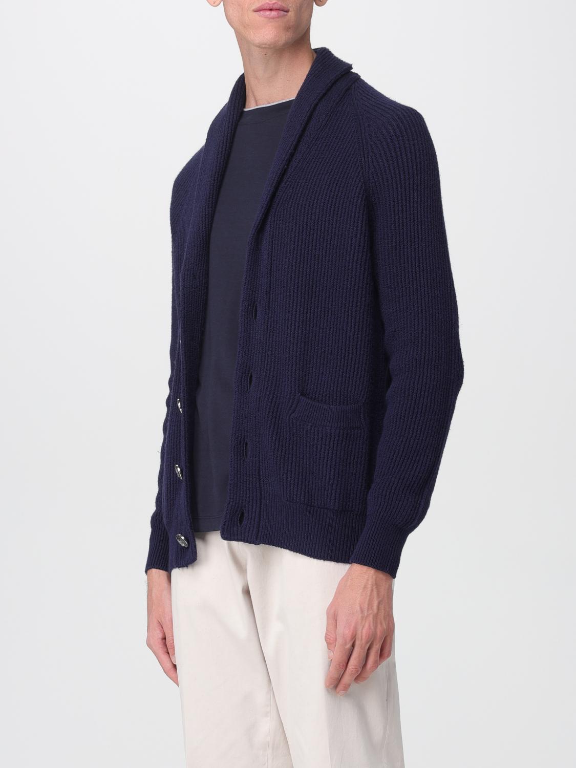 BRUNELLO CUCINELLI PULLOVER: Pullover herren Brunello Cucinelli, Blau - Img 4