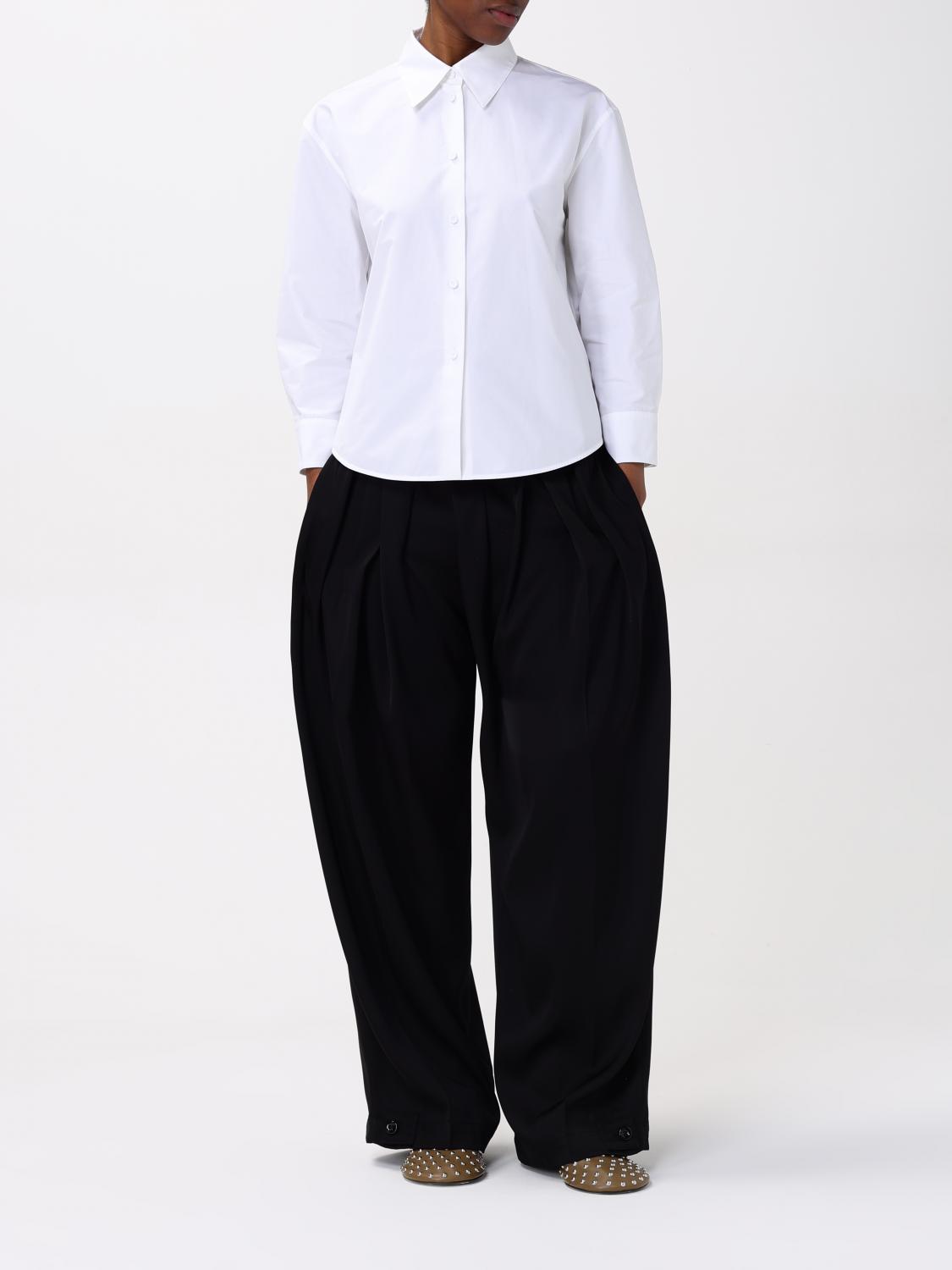 JIL SANDER シャツ: シャツ レディース Jil Sander, ホワイト - Img 2