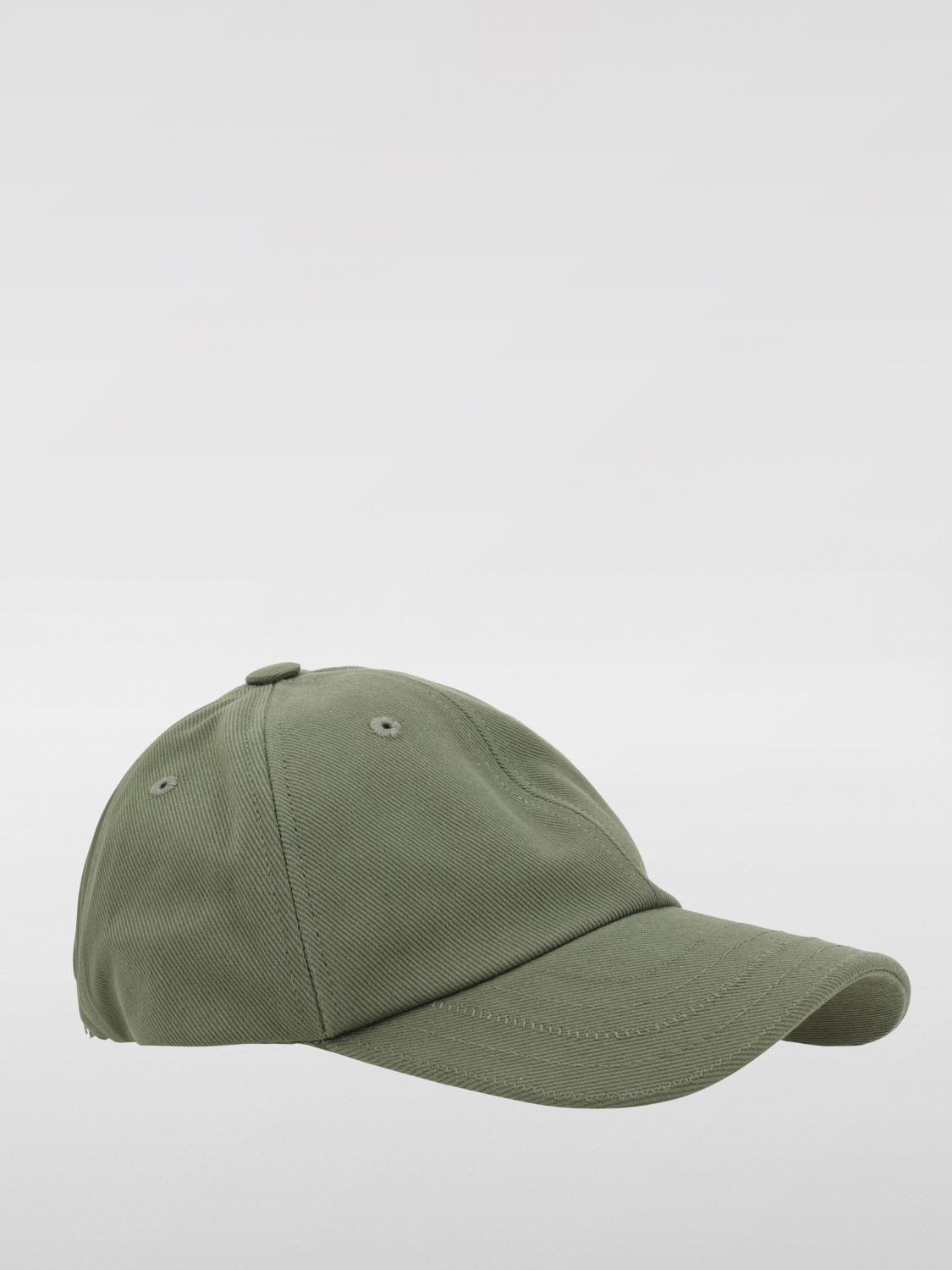 JACQUEMUS CAPPELLO: Cappello da baseball in cotone Jacquemus, Kaki - Img 1