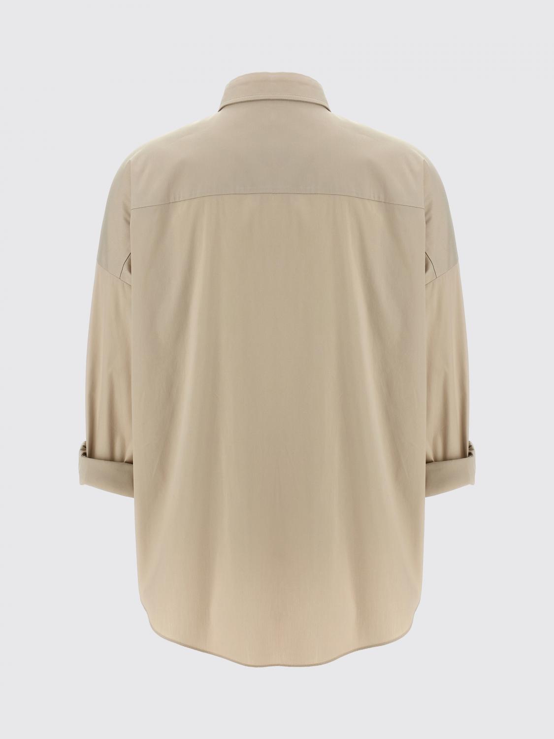 BRUNELLO CUCINELLI CAMISA: Camisa mujer Brunello Cucinelli, Beige - Img 2