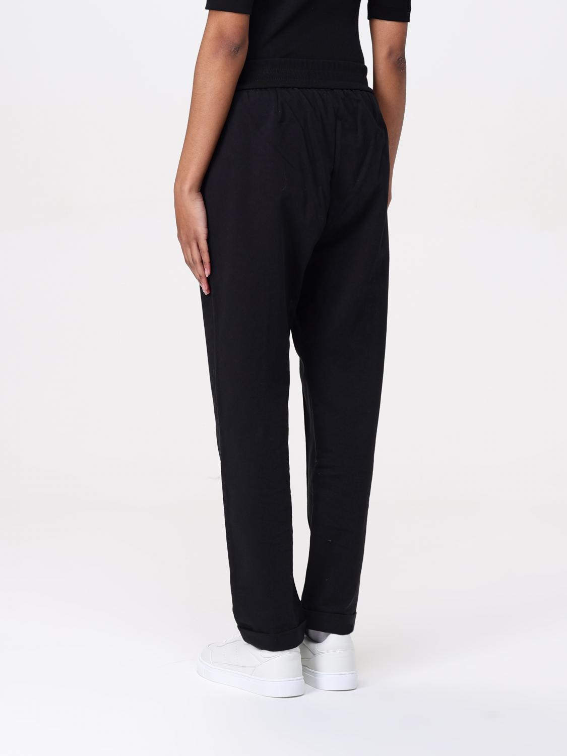 BRUNELLO CUCINELLI PANTS: Pants woman Brunello Cucinelli, Black - Img 3