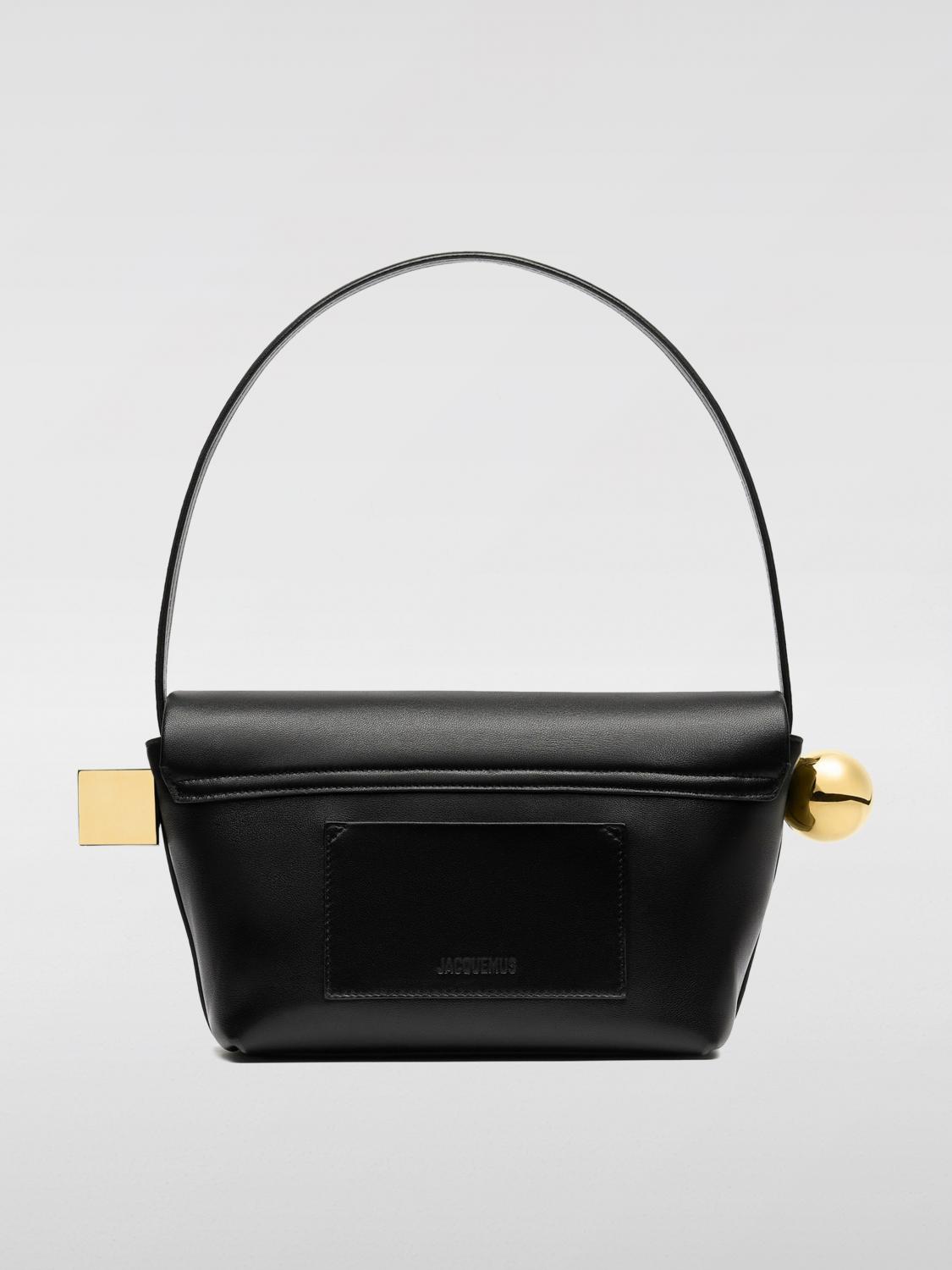 JACQUEMUS SHOULDER BAG: Shoulder bag woman Jacquemus, Black - Img 3