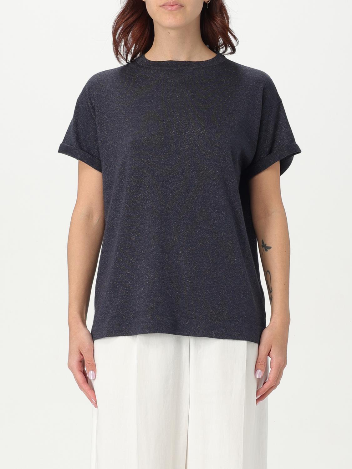 BRUNELLO CUCINELLI TOP: Pullover damen Brunello Cucinelli, Blau - Img 1