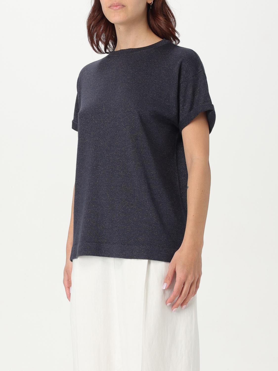 BRUNELLO CUCINELLI TOP: Pullover damen Brunello Cucinelli, Blau - Img 4