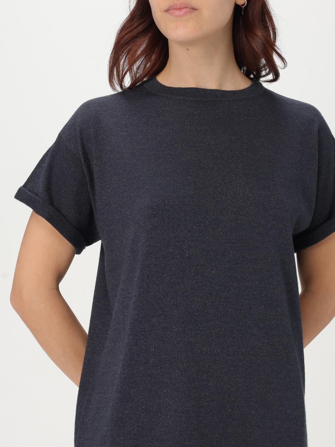 BRUNELLO CUCINELLI TOP: Pullover damen Brunello Cucinelli, Blau - Img 5