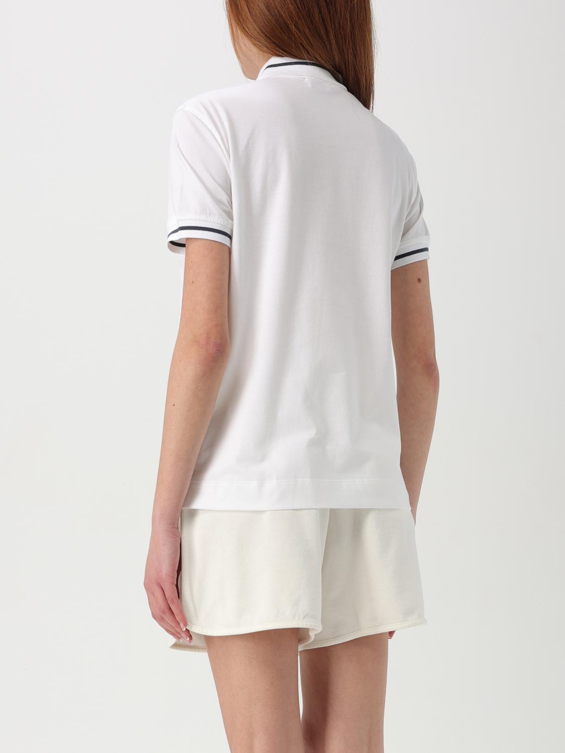 BRUNELLO CUCINELLI POLO SHIRT: T-shirt woman Brunello Cucinelli, White - Img 3