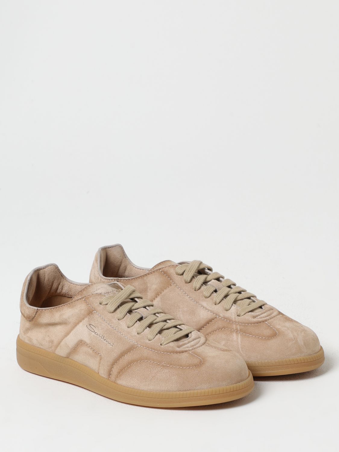 SANTONI SNEAKERS: Sneakers men Santoni, Brown - Img 2