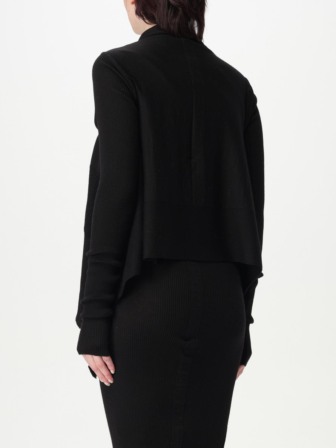 RICK OWENS TOP: Jersey mujer Rick Owens, Negro - Img 3