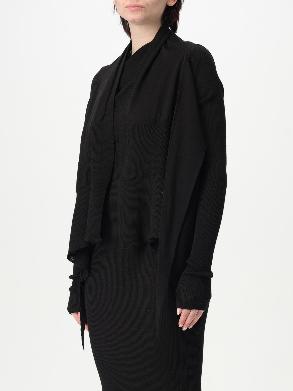 RICK OWENS TOP: Jersey mujer Rick Owens, Negro - Img 4