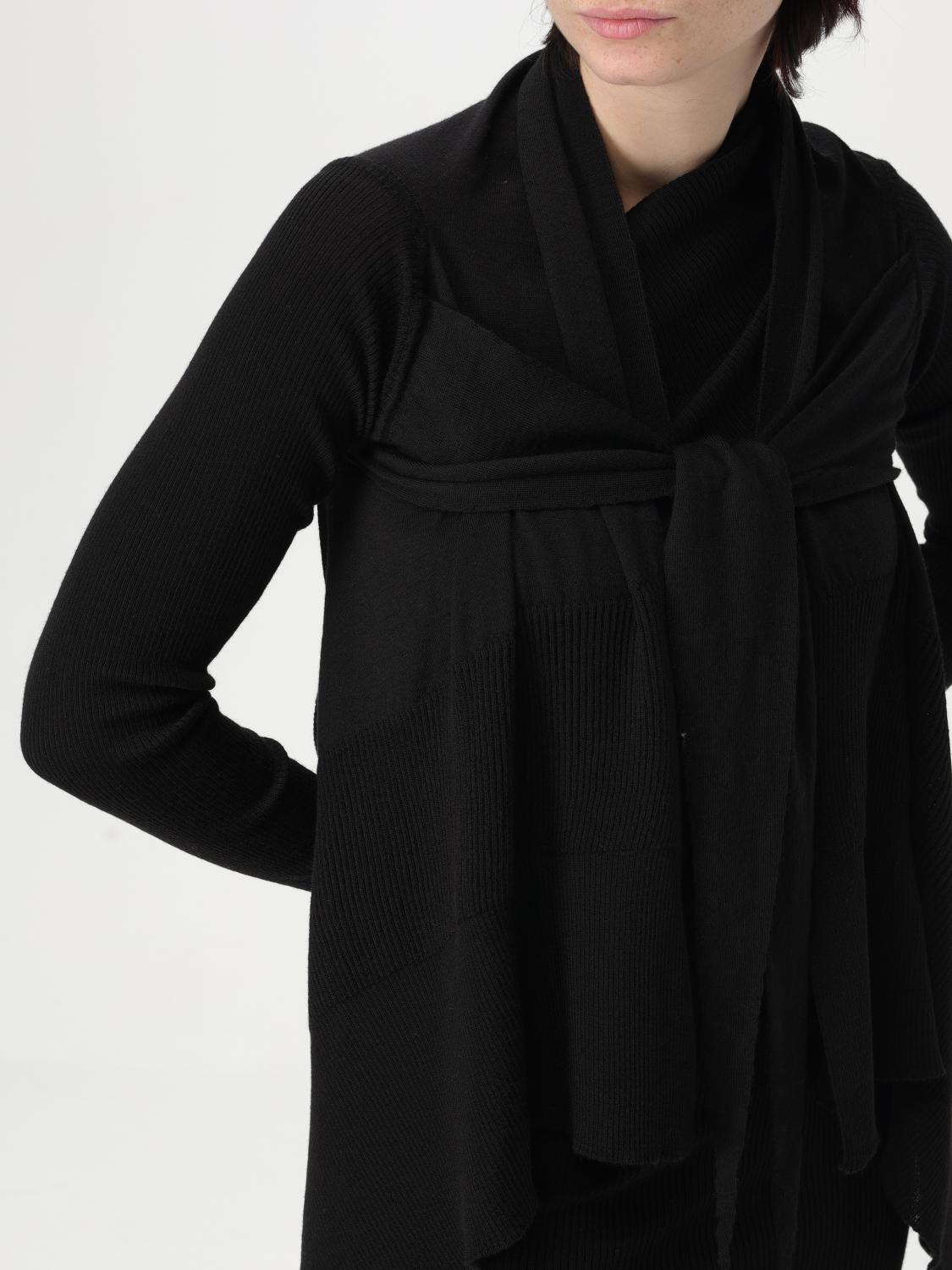 RICK OWENS TOP: Jersey mujer Rick Owens, Negro - Img 5