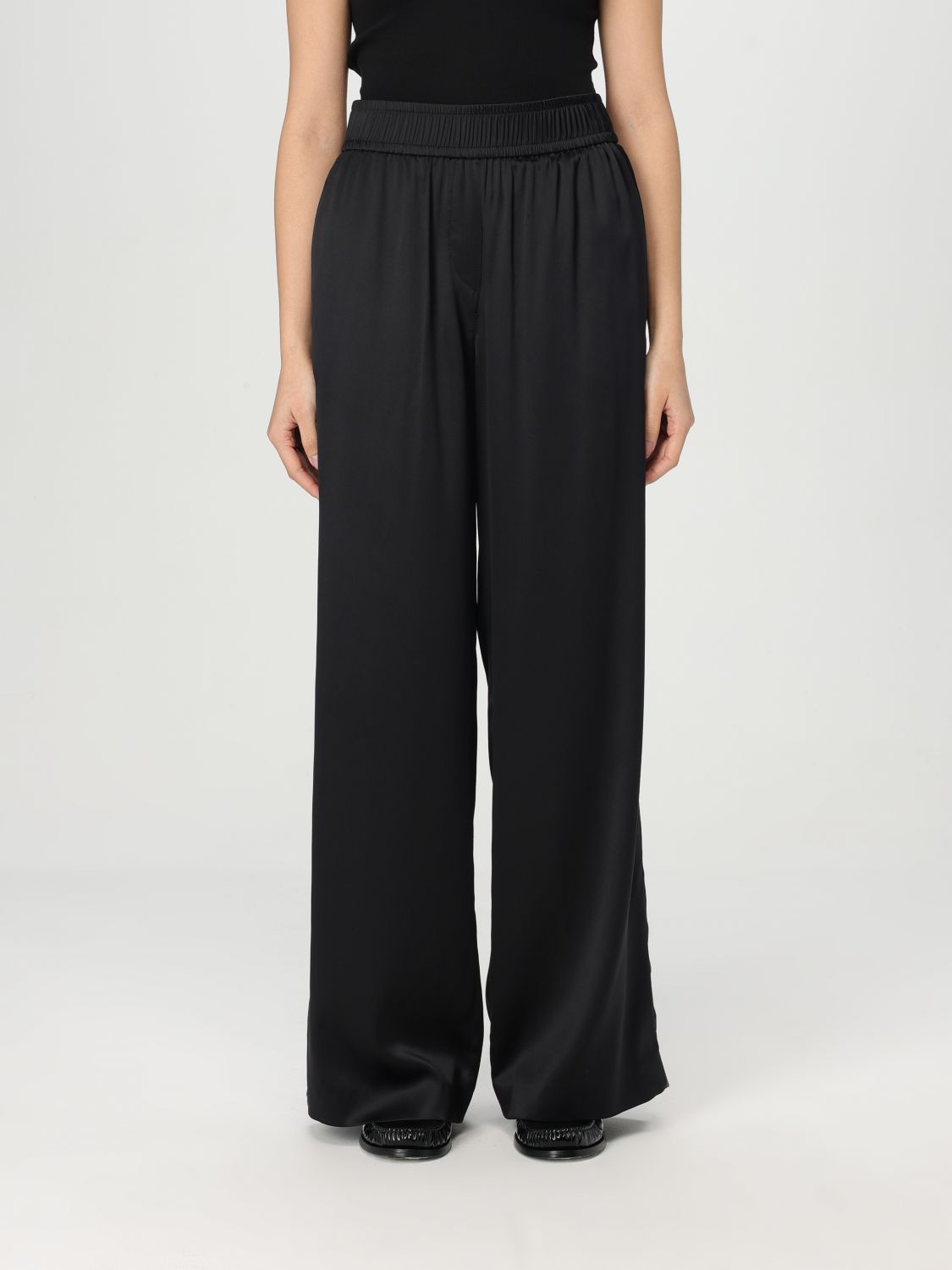 BRUNELLO CUCINELLI PANTALON: Pantalon femme Brunello Cucinelli, Noir - Img 1