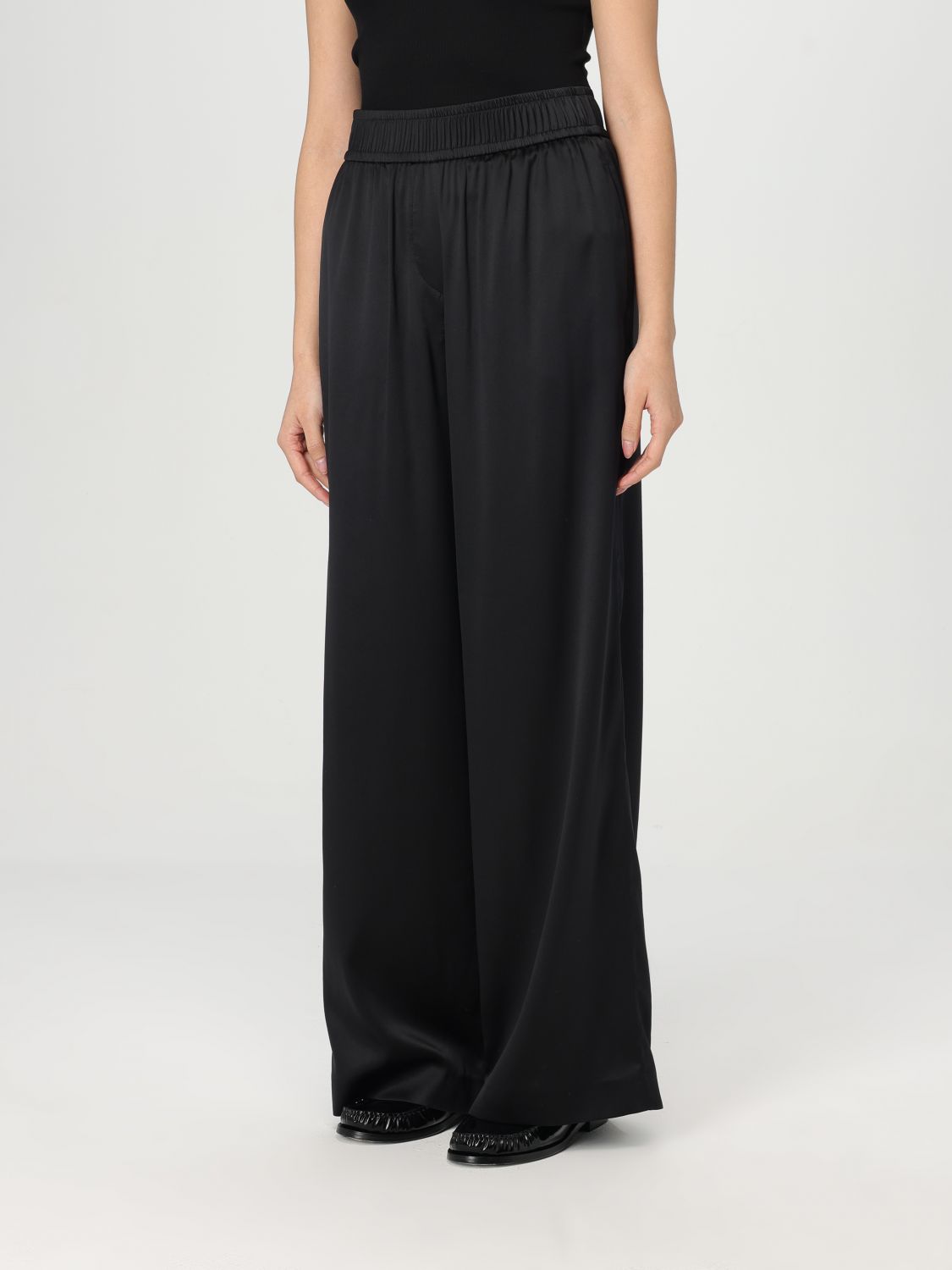 BRUNELLO CUCINELLI PANTALON: Pantalon femme Brunello Cucinelli, Noir - Img 3