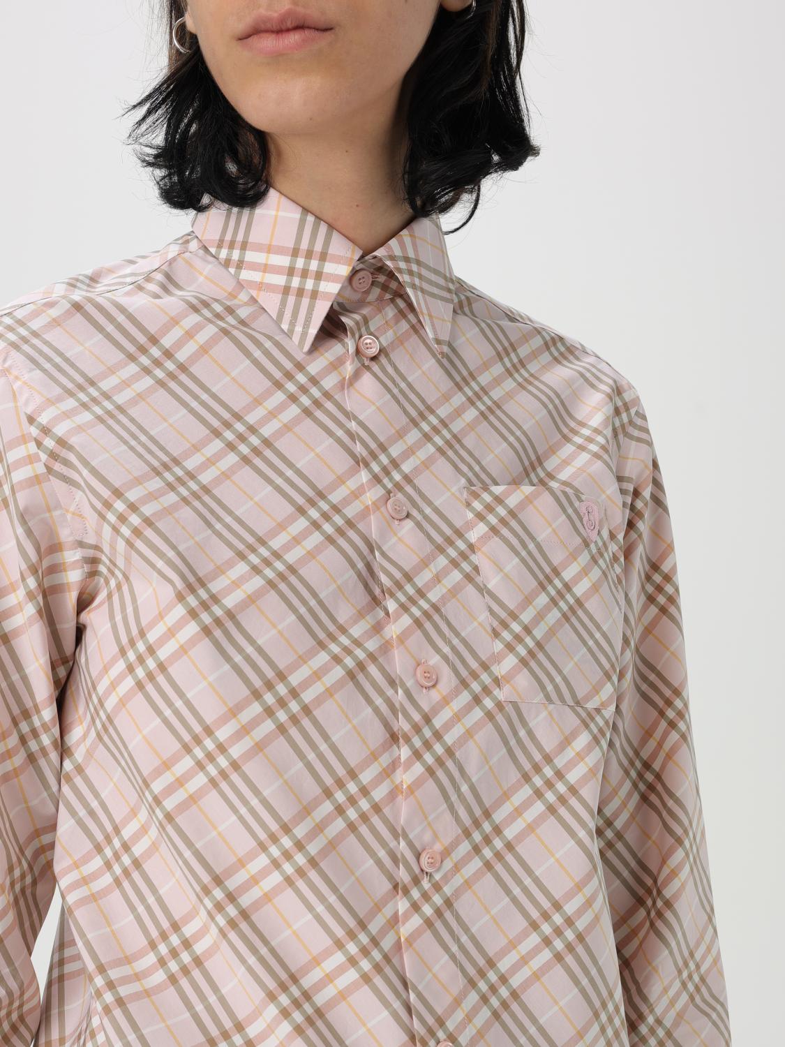 BURBERRY CAMISA: Camisa mujer Burberry, Crema - Img 4