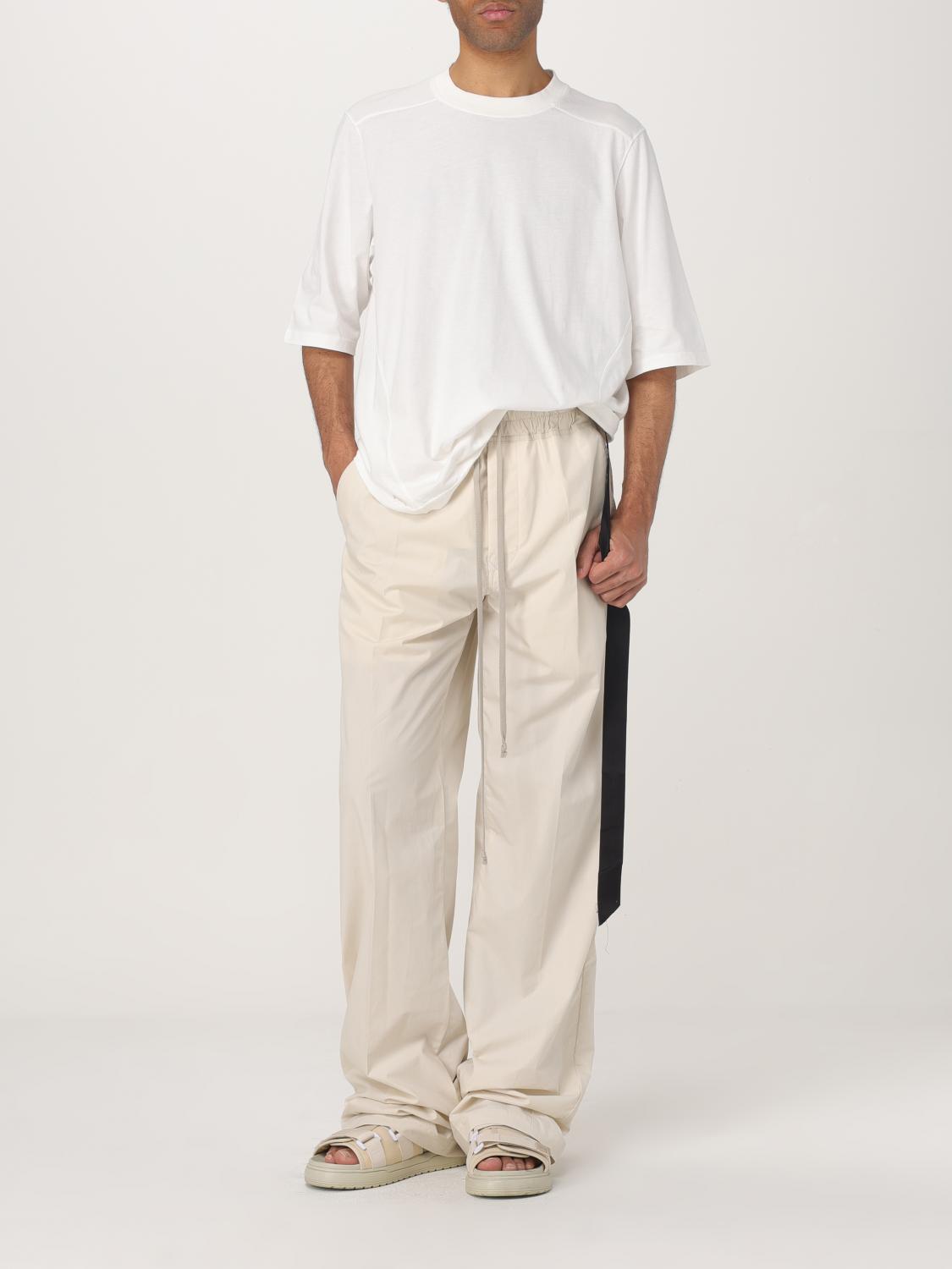 RICK OWENS PANTS: Pants men Rick Owens, Beige - Img 2