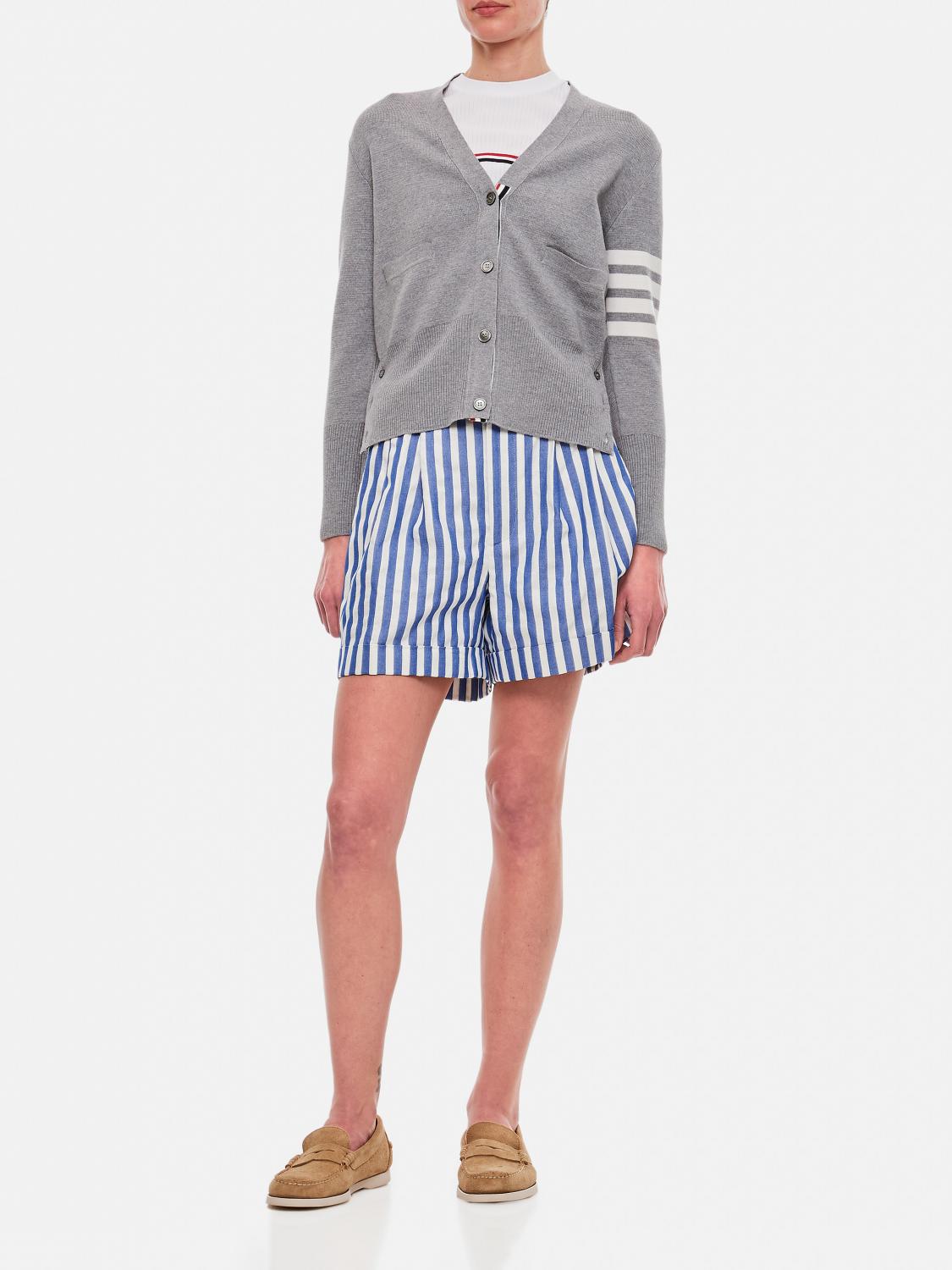 THOM BROWNE STRICKJACKE: Pullover damen Thom Browne, Grau 1 - Img 2