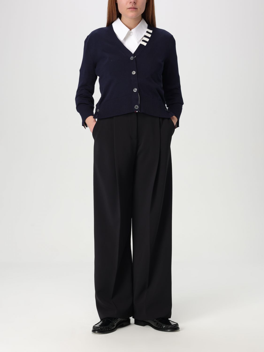 THOM BROWNE MAGLIA: Maglia donna Thom Browne, Blue - Img 2