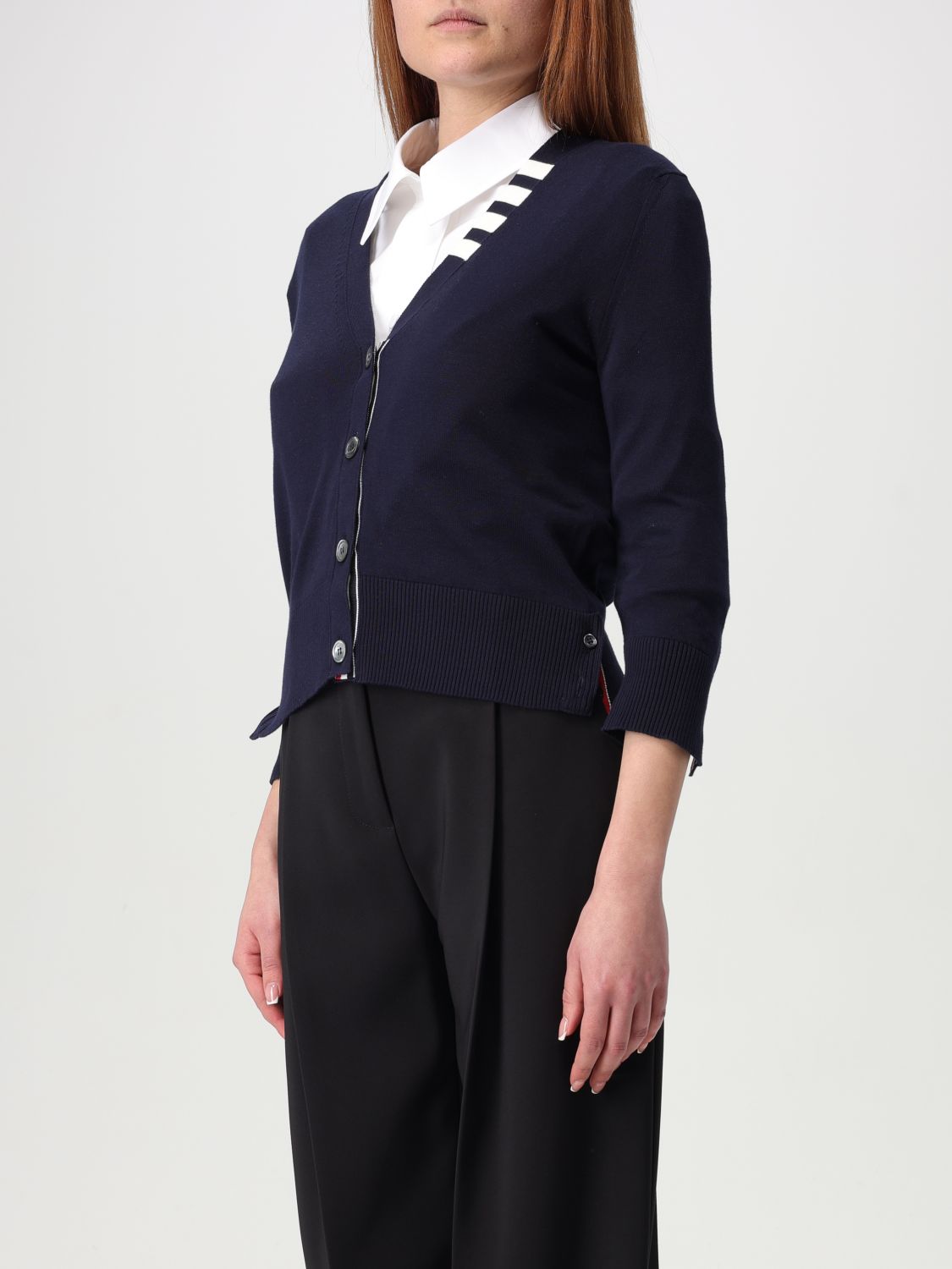 THOM BROWNE MAGLIA: Maglia donna Thom Browne, Blue - Img 4