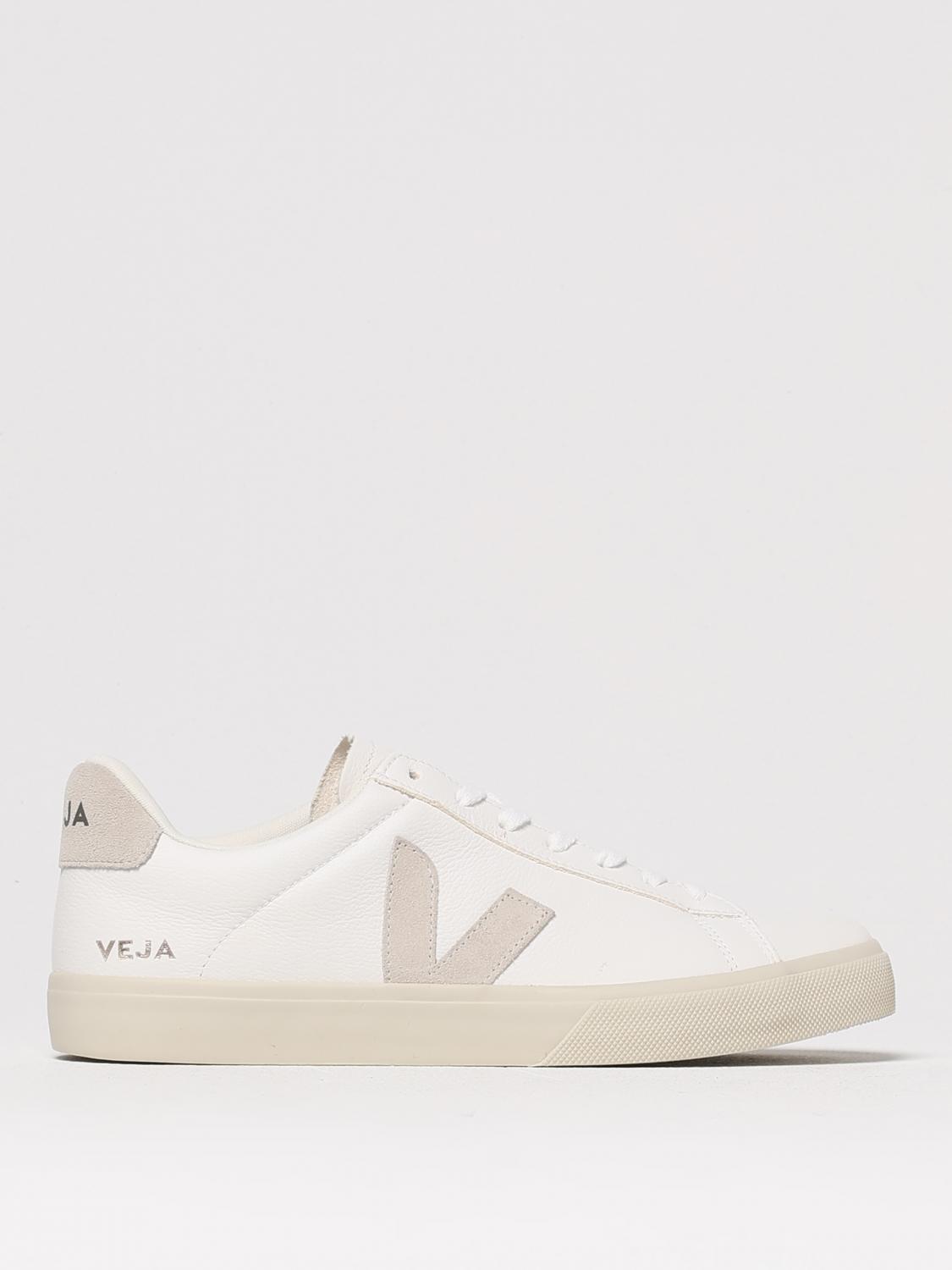 VEJA SNEAKERS: Sneakers Campo Veja in pelle , Bianco - Img 1