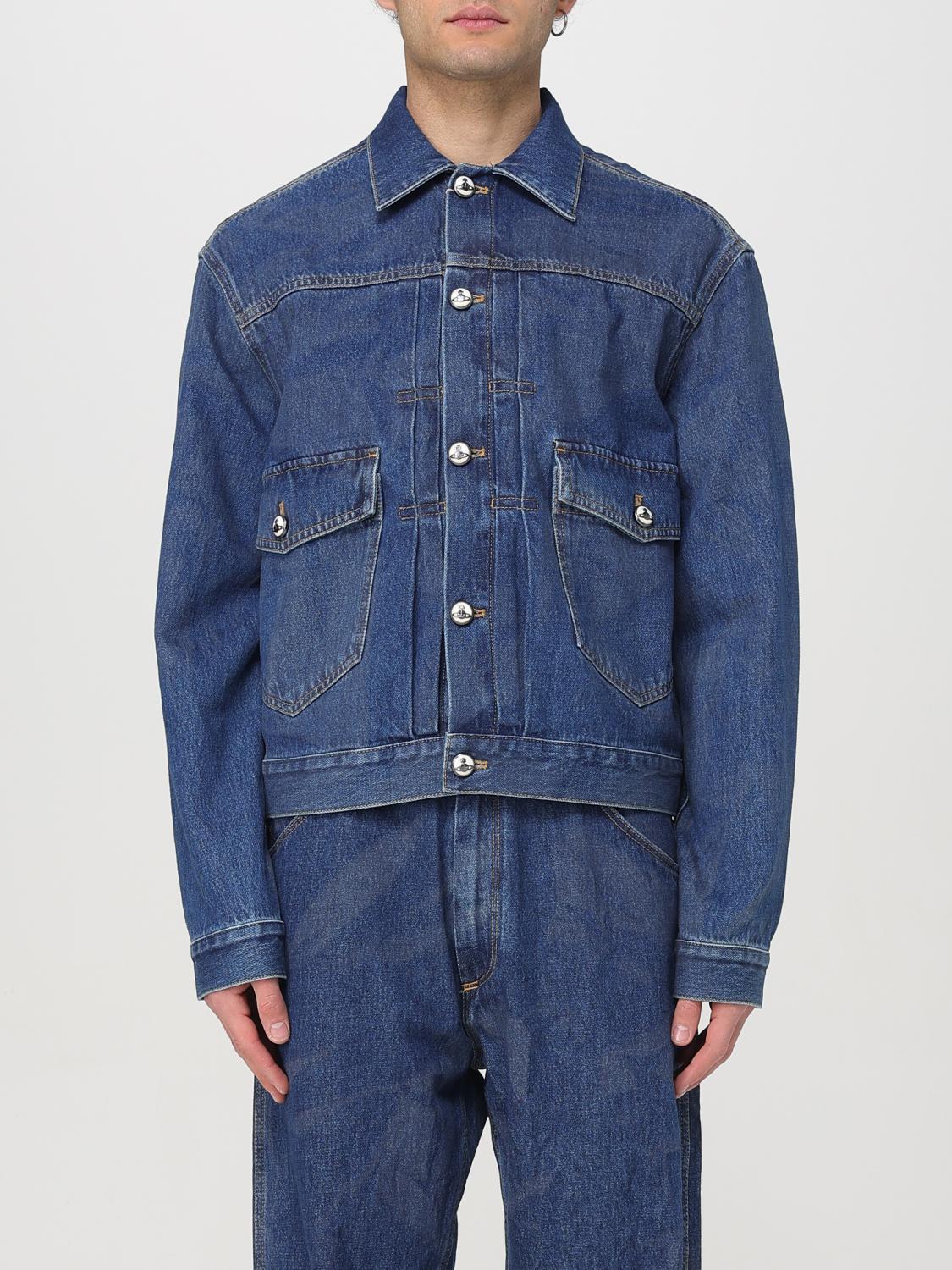 VIVIENNE WESTWOOD JACKET: Jacket men Vivienne Westwood, Blue - Img 1