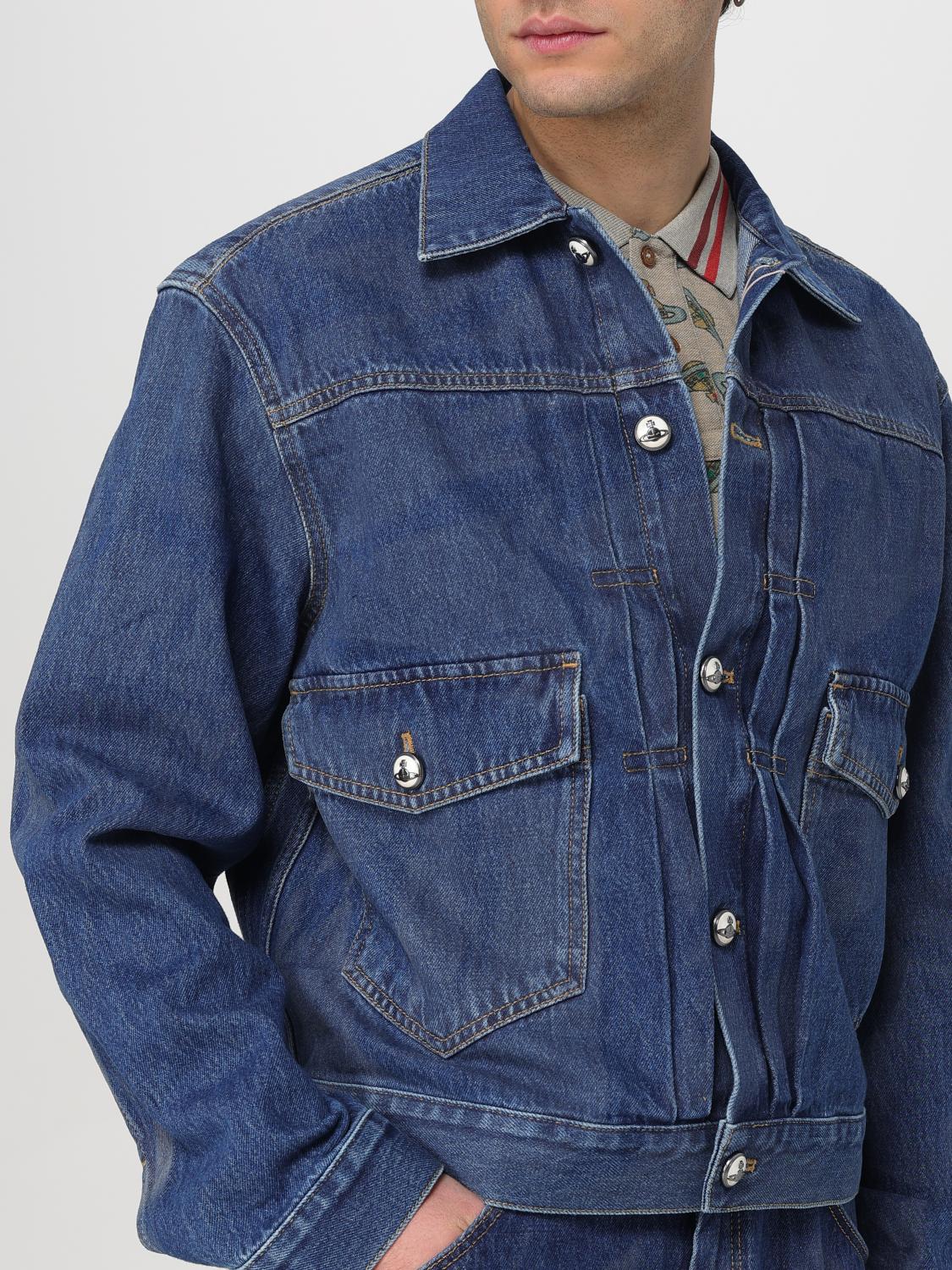 VIVIENNE WESTWOOD JACKET: Jacket men Vivienne Westwood, Blue - Img 5