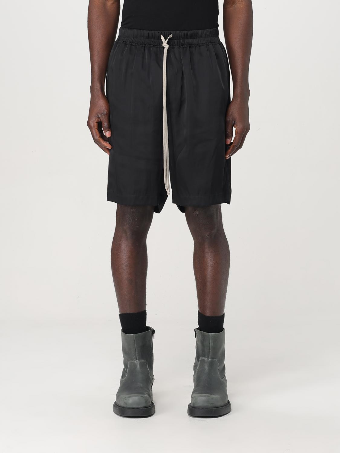 RICK OWENS SHORTS: Short men Rick Owens, Black - Img 1