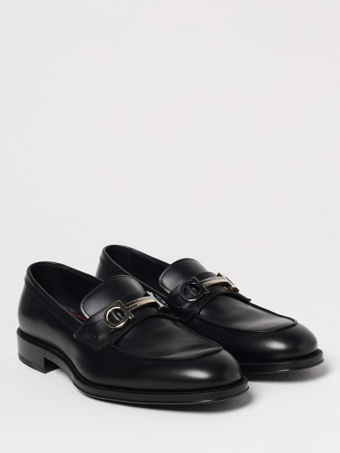 FERRAGAMO LOAFERS: Loafers men Ferragamo, Black - Img 2