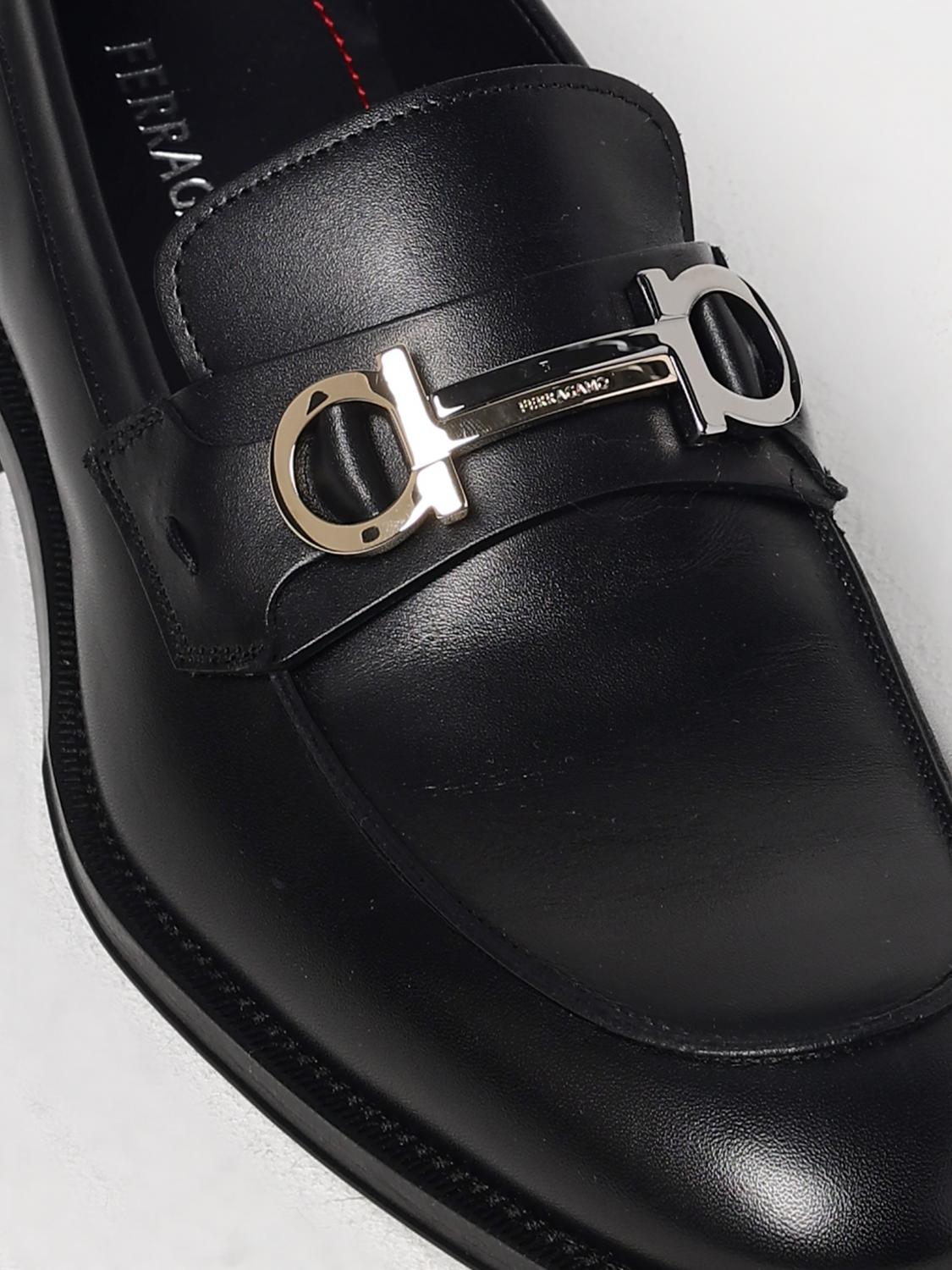 FERRAGAMO LOAFERS: Loafers men Ferragamo, Black - Img 4