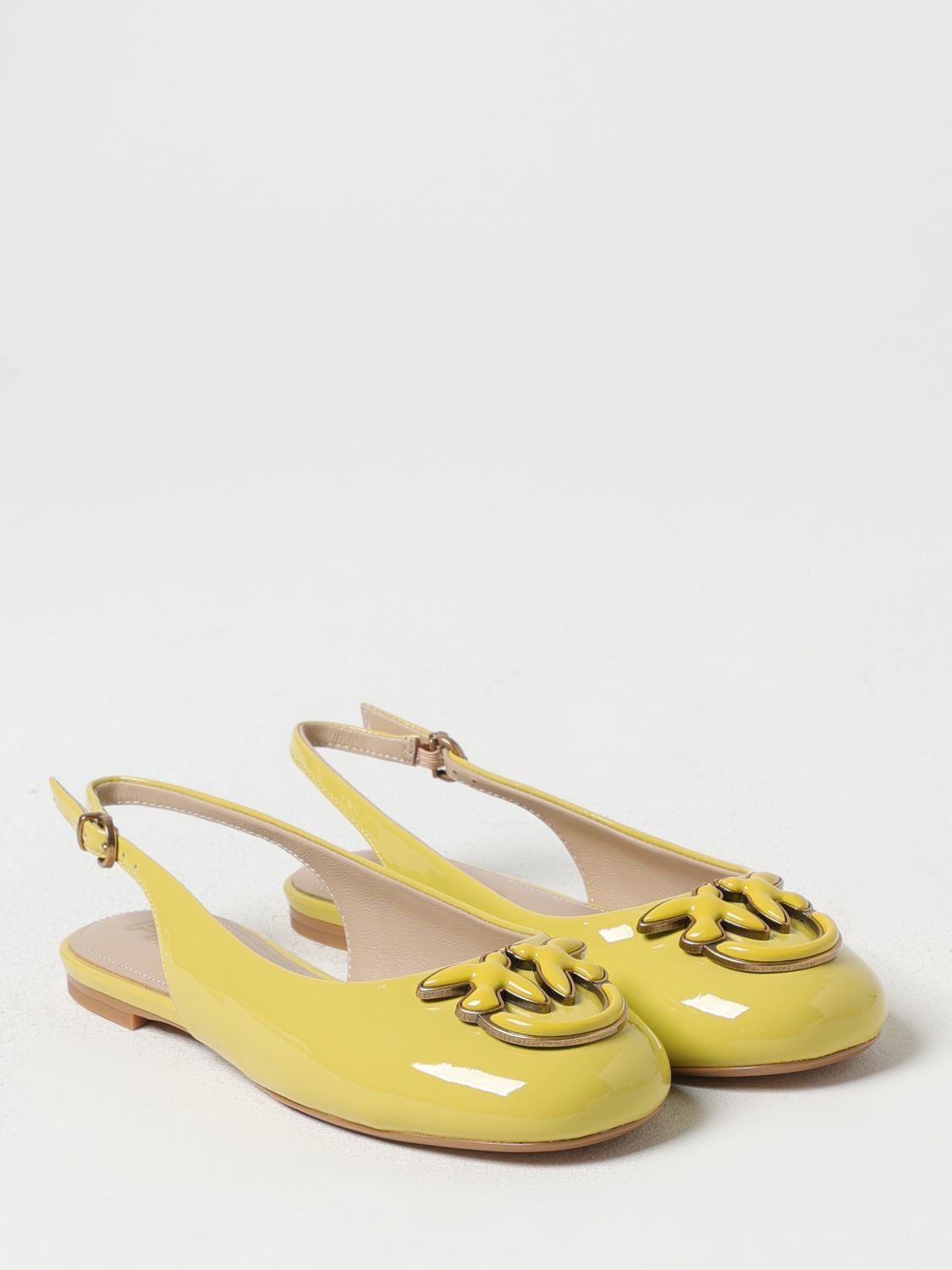 PINKO FLAT SHOES: Shoes woman Pinko, Lime - Img 2